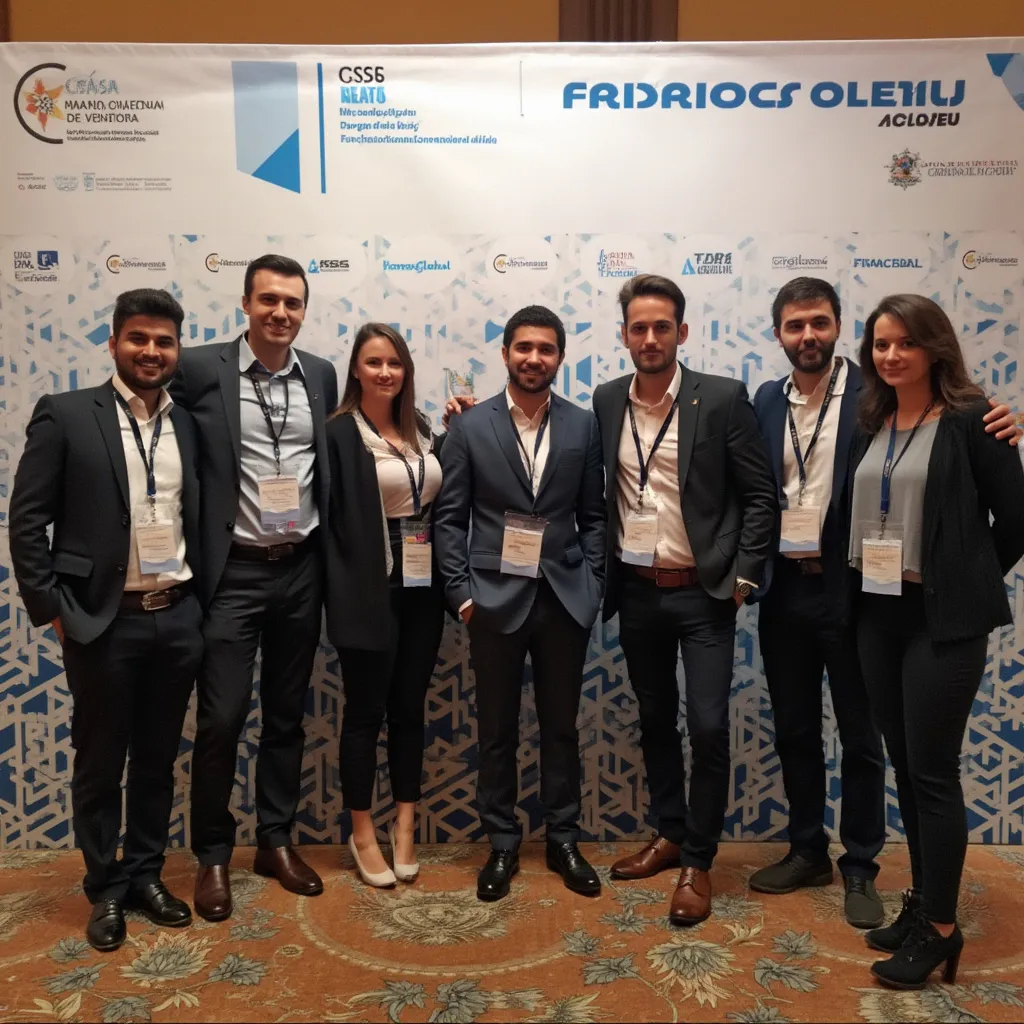 Equipo de FinanzaGlobal AR participando en importante conferencia financiera en Argentina